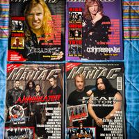 Metal Maniac lotto 4 riviste 