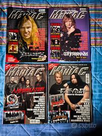 Metal Maniac lotto 4 riviste 
