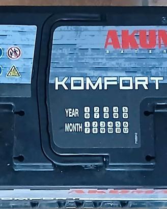 Batteria Akuma  Pari al nuovi L2 60 12V 60Ah