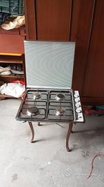 Piano cottura gas a incasso 4 fuochi