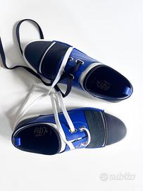 LORIBLU Sneakers Donna Blu Nero Bianco – NUOVE