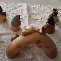 Mini presepe thun con arco