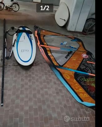 Windsurf completo 170 litri