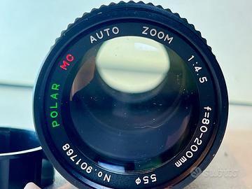 Zoom Polar MC Auto 80-200 F/4.5 attacco Fujica X