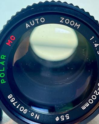 Zoom Polar MC Auto 80-200 F/4.5 attacco Fujica X