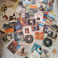 58 dischi in vinile 45 giri musica anni 60 70 80