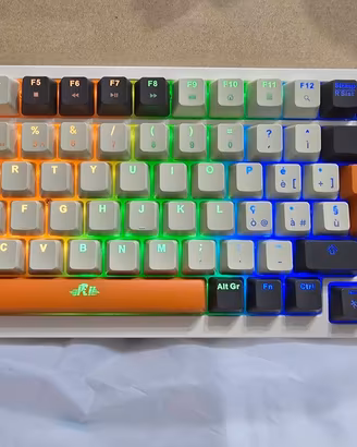 Tastiera meccanica compatta RGB Rii Gaming RK909IT