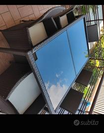 Tavolo 6 posti giardino