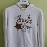 Felpa bambina 8-9 anni