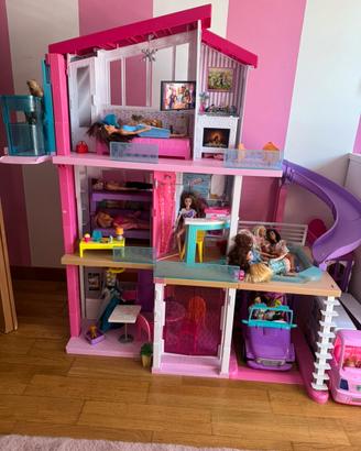 Casa dei sogni barbie bambole  macchina  accessori