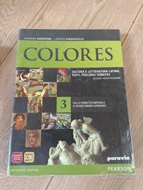 colores 3- libro di letteratura latina