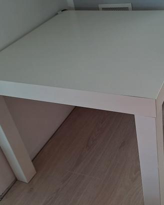 Tavolino Ikea Lack bianco 55x55 cm
