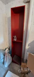 MOBILE COLONNA BAGNO ROSSO NUOVO