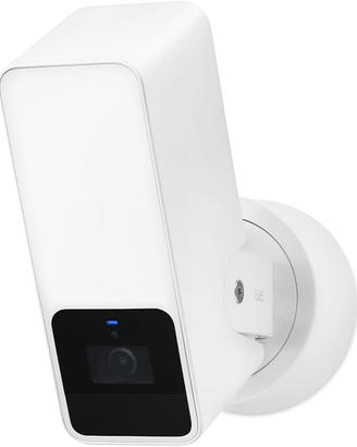 Eve Outdoor Cam White - telecamera con proiettore
