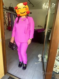 CARLA FERRONI Completo abito cerimonia nuovo