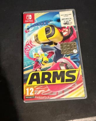 ARMS Nintendo switch-Gioco fisico originale