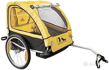 M-WAVE Stalwart Kid Trailer 2 Bagagli per bambini/