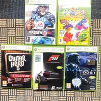 Vari videogiochi nintendo wii e xbox 360