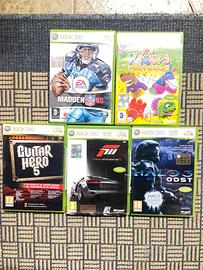 Vari videogiochi nintendo wii e xbox 360