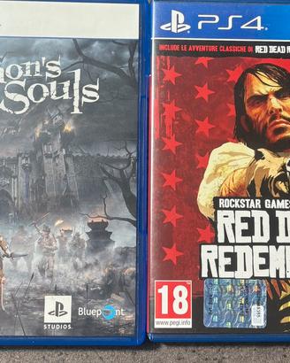 Demon souls e Red redemption