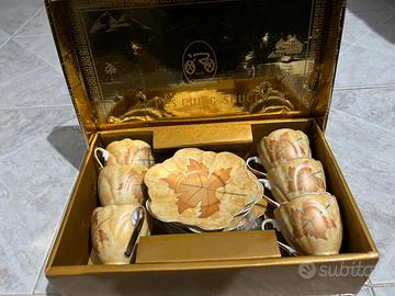 Cofano 12 Pezzi Servizio Caffè