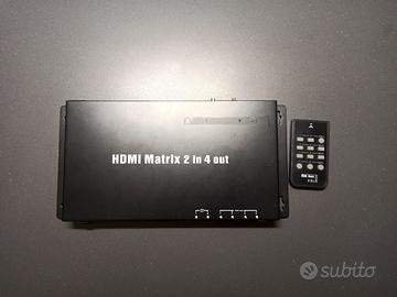 HDMI MATRIX 2 TO 4