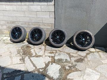 Set di 4 cerchi originali BMW con gomme montate