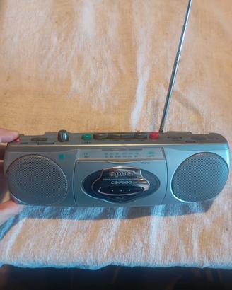 aiwa stereo audio cassette recorder