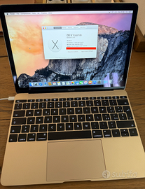 Apple MacBook Retina 12” Gold – 8GB RAM / 256GB
