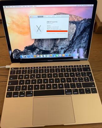 Apple MacBook Retina 12” Gold – 8GB RAM / 256GB