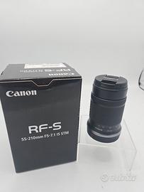 CANON RF-S 55-210 F/5-7.1 IS STM