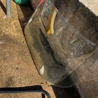 parabrezza per ape 601