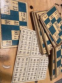 Raro antico gioco della tombola dei primi del '900