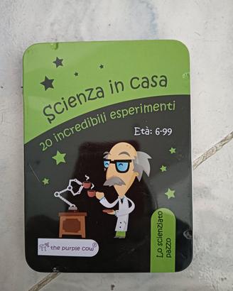 gioco scienza in casa 