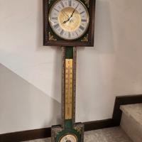 Orologio con barometro e termometro