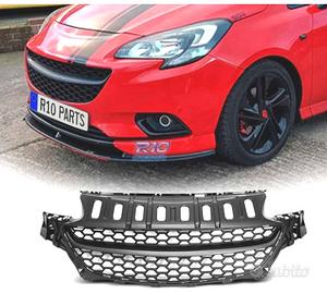 GRIGLIA PER OPEL CORSA E 14-19 LOOK OPC NERO OPACO