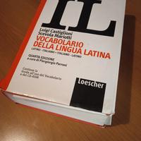 vocabolario lingua latina IL quarta edizione