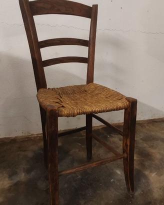 sedie antiche in legno