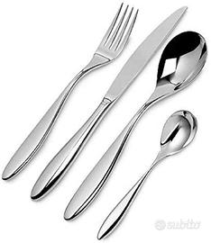 Alessi servizio di posate inox 24 pezzi Mami