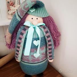 Gnometta fatta a mano - 40 cm