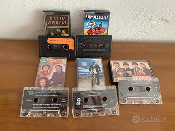 Musicassette Musica anni 60-70-90