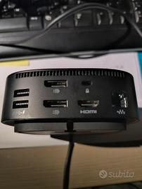 HP USB-C Dock G5 con alimentatore incluso da 120W
