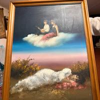 Quadro olio su tela Luigi Rocca