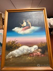 Quadro olio su tela Luigi Rocca