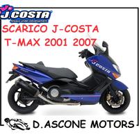 Marmitta JCOSTA SPORT per Yamaha TMAX 2001 2007