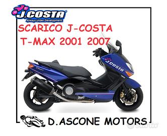 Marmitta JCOSTA SPORT per Yamaha TMAX 2001 2007