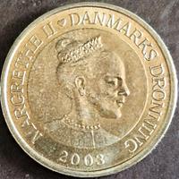 MONETA, DANIMARCA, MARGRETHE II