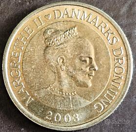 MONETA, DANIMARCA, MARGRETHE II