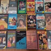 VHS videocassette originali vintage