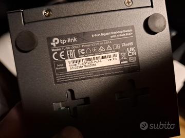 TP-Link TL-SG1005LP – Switch Gigabit 5 porte con 4